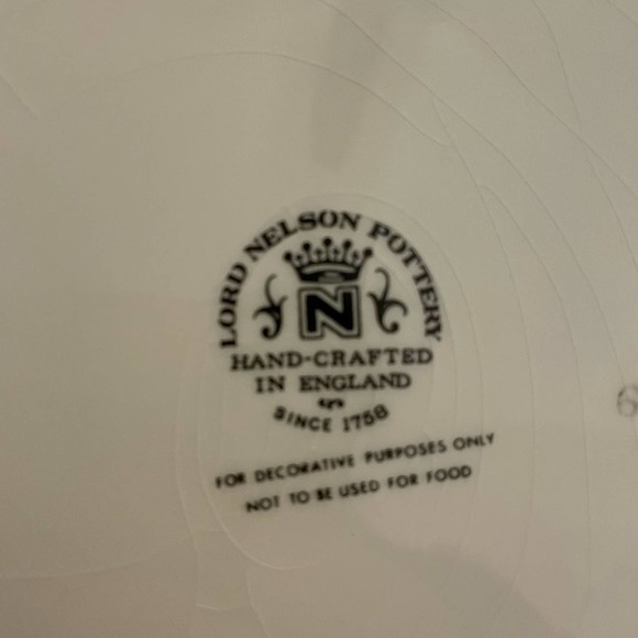 Currier & Ives Autumn in New England Cider Making Plate / Lord‎ Nelson Pottery - Picture 4 of 5